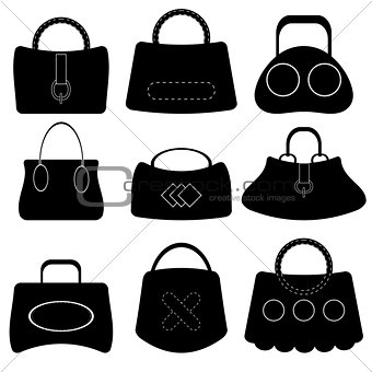 Handbags Silhouettes