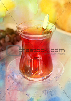 Delicious Turkish tea