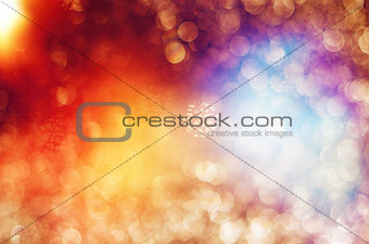 abstract colorful defocused circular background