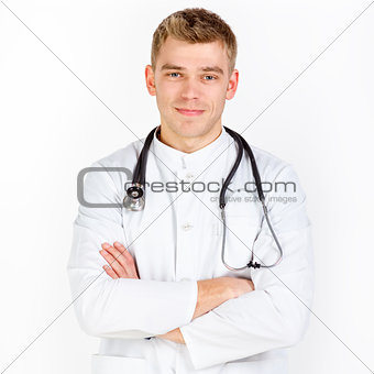 Portrait Of Doctor Looking At Camera