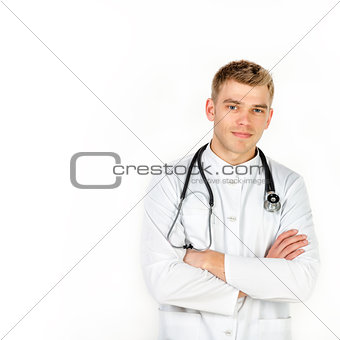 Portrait Of Doctor Looking At Camera