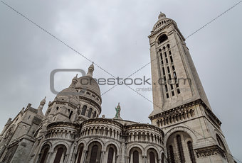 The  Sacre Coeur Church in Paris, France