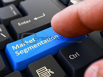 Market Segmentation - Clicking Blue Keyboard Button.