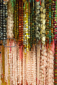 Souvenirs shop in Arab quarter .