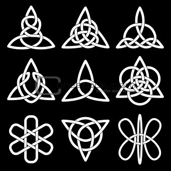 Collection of Celtic knots 