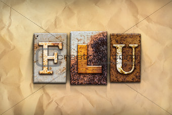 Flu Concept Rusted Metal Type