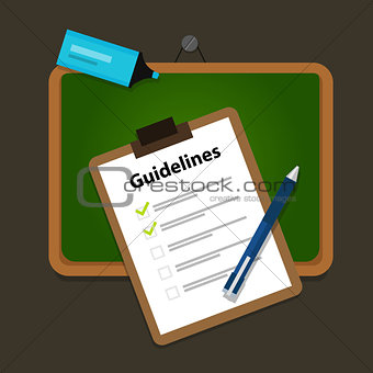 guidelines business guide standard document company