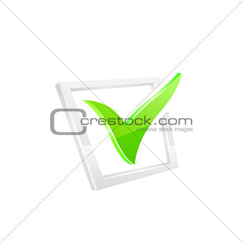 Vector green checkmark