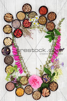 Herbs and Flowers