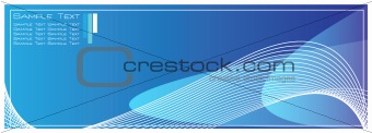 High Quality Blue Template Abstract Background 
