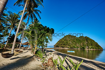marimegmeg beach El Nido Palawan Philippines