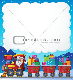 Christmas train theme image 6