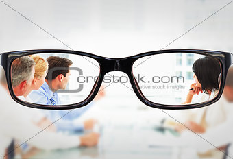 Composite image of glasses