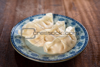 Chinese dish steamed dumplings