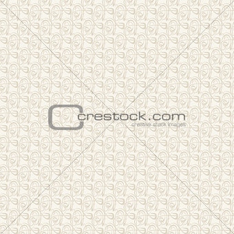 Vector Old lace, seamless pattern
