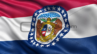 US state flag of Missouri