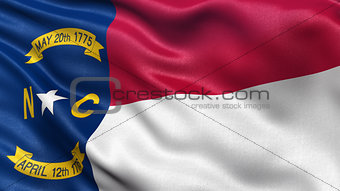 US state flag of North Carolina