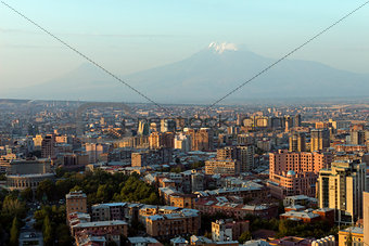 View the city of Yerevan