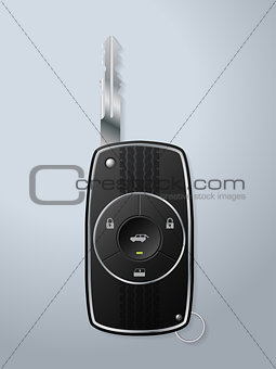 Car key with various remote functions