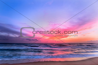 Beautiful Sunset on a Sri Lankan Beach.