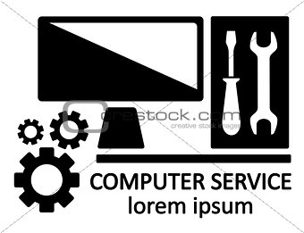 computer service symbol