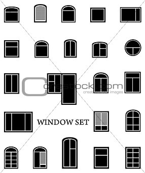 isolated window set