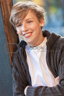 Happy Boy Male Child Teenager 