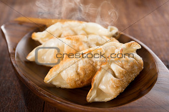 Fresh fried dumplings