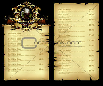 beer menu