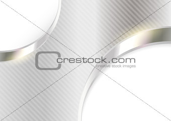 Silver Striped Background