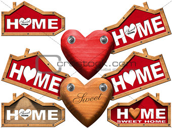 Home Sweet Home - Set of Labels