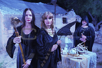 Witches with Fetishes in Ritual