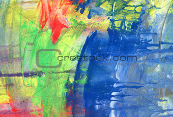 Abstract  acrilic textured painted background