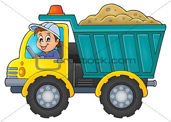 Sand truck theme image 1