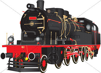 Steam Freight Locomotive