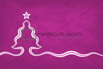Violet Christmas Background