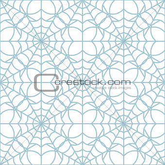 Cobweb seamless pattern