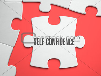 Self-Confidence - Puzzle on the Place of Missing Pieces.