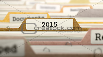 2015 on Business Folder in Catalog.