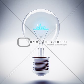 Idea bulb light
