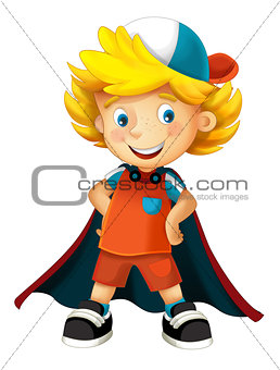 Cartoon character - halloween boy