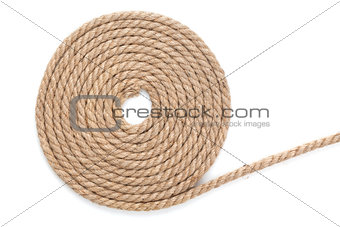 Roll of ship rope