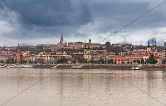 View  Buda side of Budapest