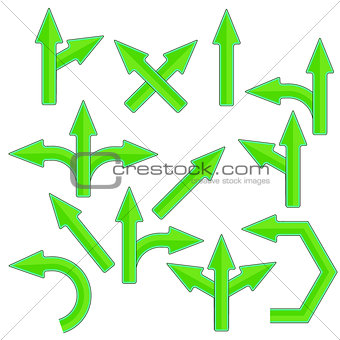 Green Arrows