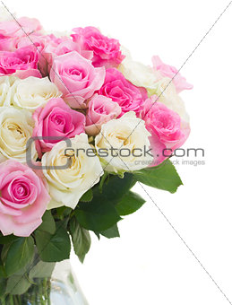 bouquet of fresh roses