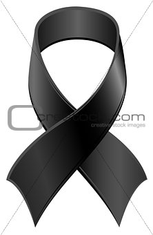 Black Ribbon symbol Day of Mourning
