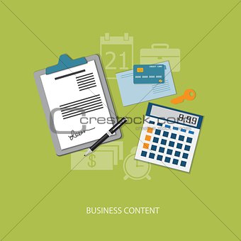 flat  elements of business