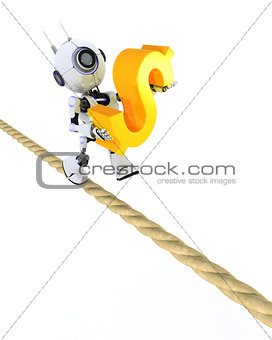 Robot on a tight rope