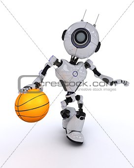 Robot Basketball player