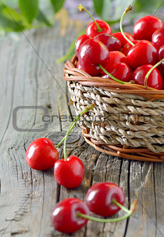 ripe cherries 